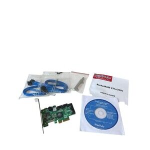 HighPoint RocketRAID 2310 4-Port SATA II 3Gb/s PCIe x4 Host Adapter